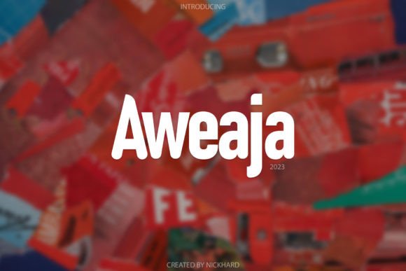 Aweaja: A Warm, Modern Display Font for Editorial Calm