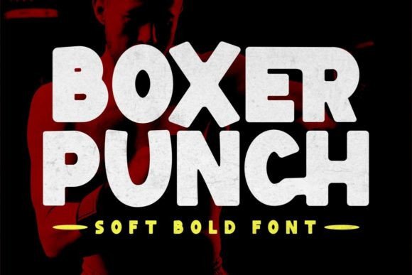 Boxer Punch: A Soft Bold Display Font for Thoughtful Editorial Design