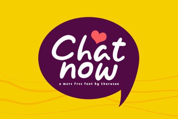 Chatnow Font: A Modern Cute Display Typeface for Scroll-Stopping Marketing