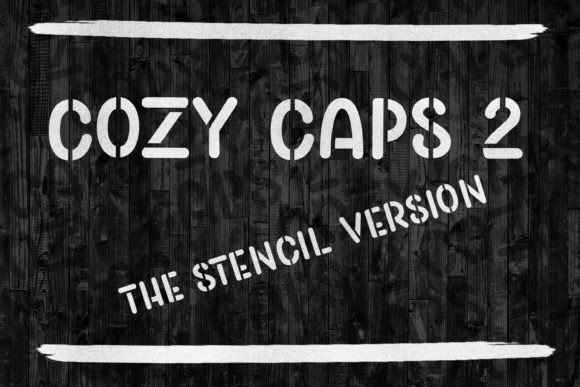 Cozy Caps 2: The Bold, Open-Counter Display Font You’ll Actually Use