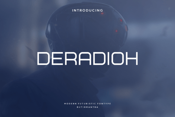 Deradioh Display Font for Professional Branding