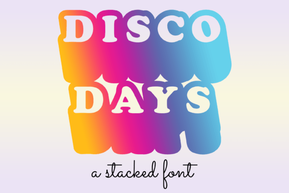 Disco Days Font for Polished Brand Visuals