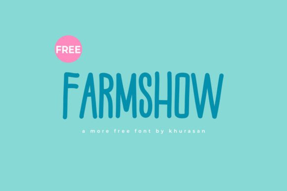 Farmshow Font: A Modern Display Typeface for Standout Campaigns