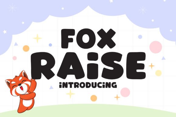 Fox Raise Font: A Lively Display Typeface for Brand Design