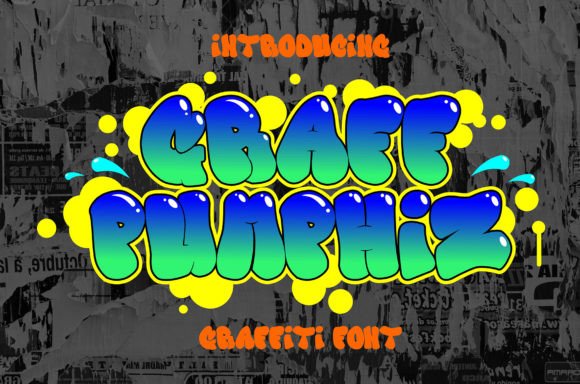 Graff Pumphiz: Urban Graffiti Font for Bold Digital Branding