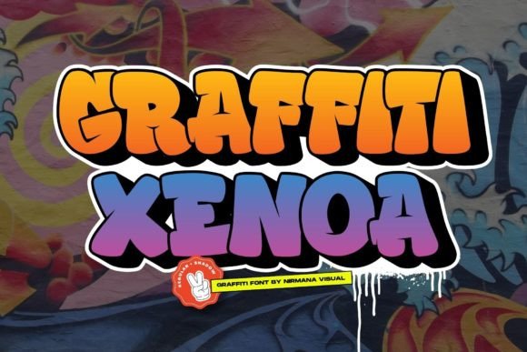Graffiti Xenoa: Urban Display Font for Bold Campaign Visuals