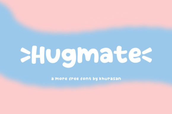 Hugmate Font: A Quirky Display Typeface for Crafters