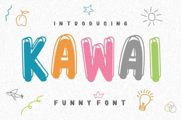 Kawai: A Friendly Handwritten Display Font for Warm Editorial Moments