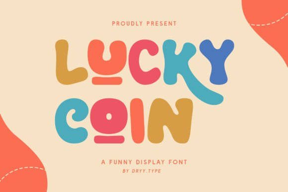 Lucky Coin Display Font for Retro Branding Projects