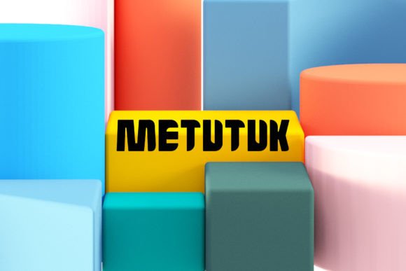 Metutuk: A Bold Display Font with Quiet Confidence