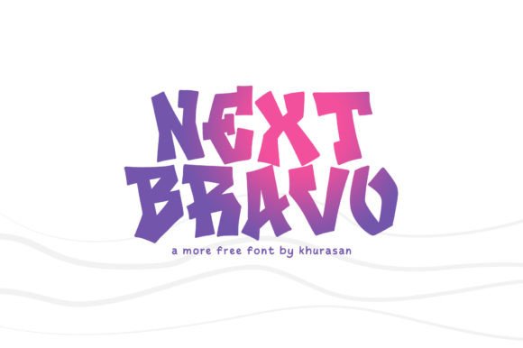 Next Bravo: A Modern Graffiti Font for Editorial Impact