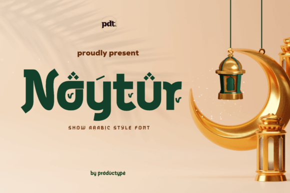 Noytur: A Display Font That Makes Your Message Instantly Recognizable