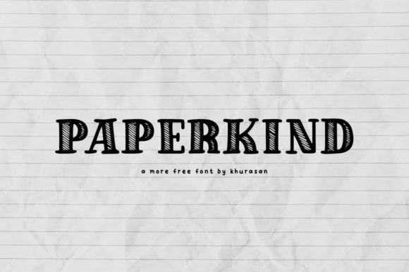 Paperkind: A Modern Display Font for Thoughtful Editorial Design