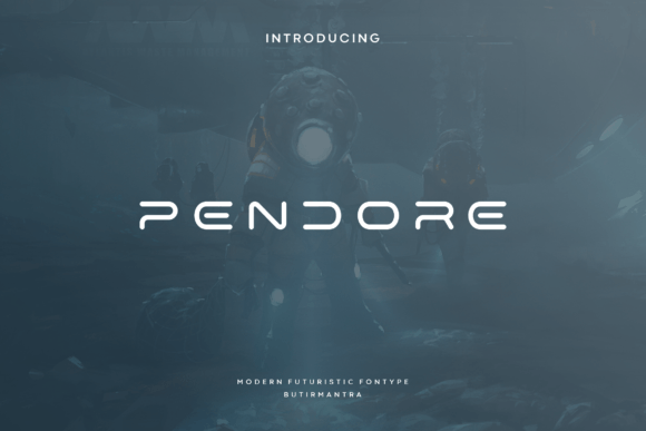 Pendore: A Modern Display Font for Standout Branding