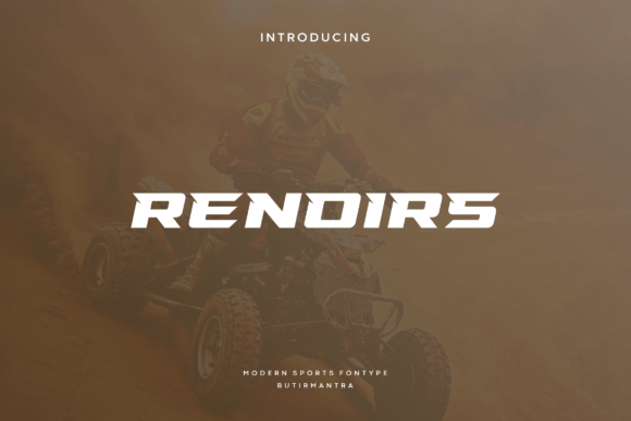 Renoirs: A Display Font for Elegant Headlines and Branding