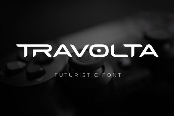 Travolta: A Futuristic Display Font for Editorial Impact