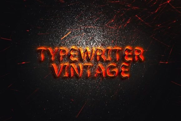 Typewriter Vintage Font for Bold, Memorable Branding
