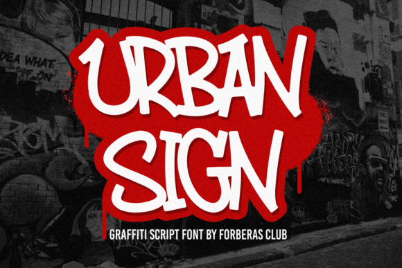 Urban Sign Handwritten Script Font for Crafters