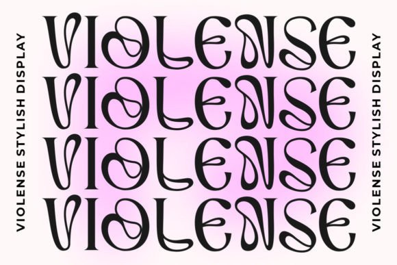 Violense: A Stylish Display Font for Bold Brand Identity