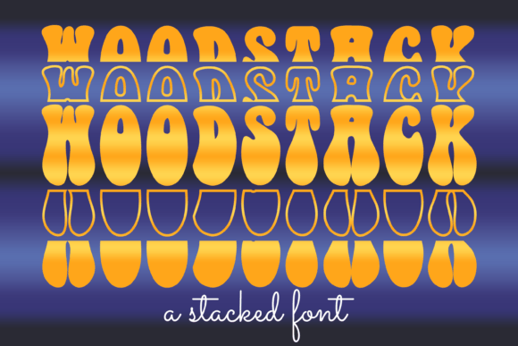 Woodstack: A Standout Display Font for Bold Creative Projects